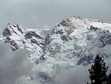 09 Nanga Parbat East Summit, Silver Saddle, North Peaks From Fairy Meadows